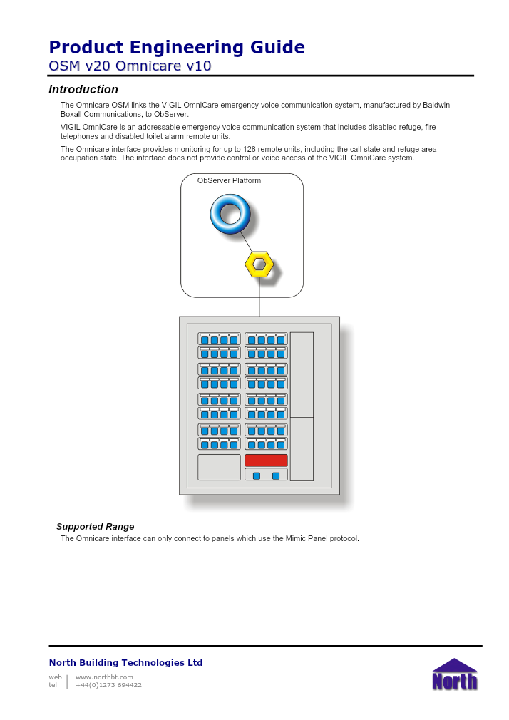 Preview thumbnail of page 1 of the Omnicare Engineering Guide PDF document.